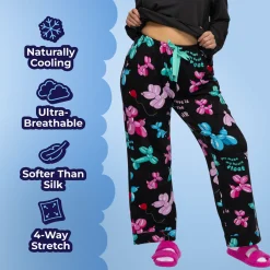 Balloon Dog Cooling Wide Leg PJ Bottom