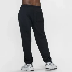 Black Fleece Cuff Trackpant