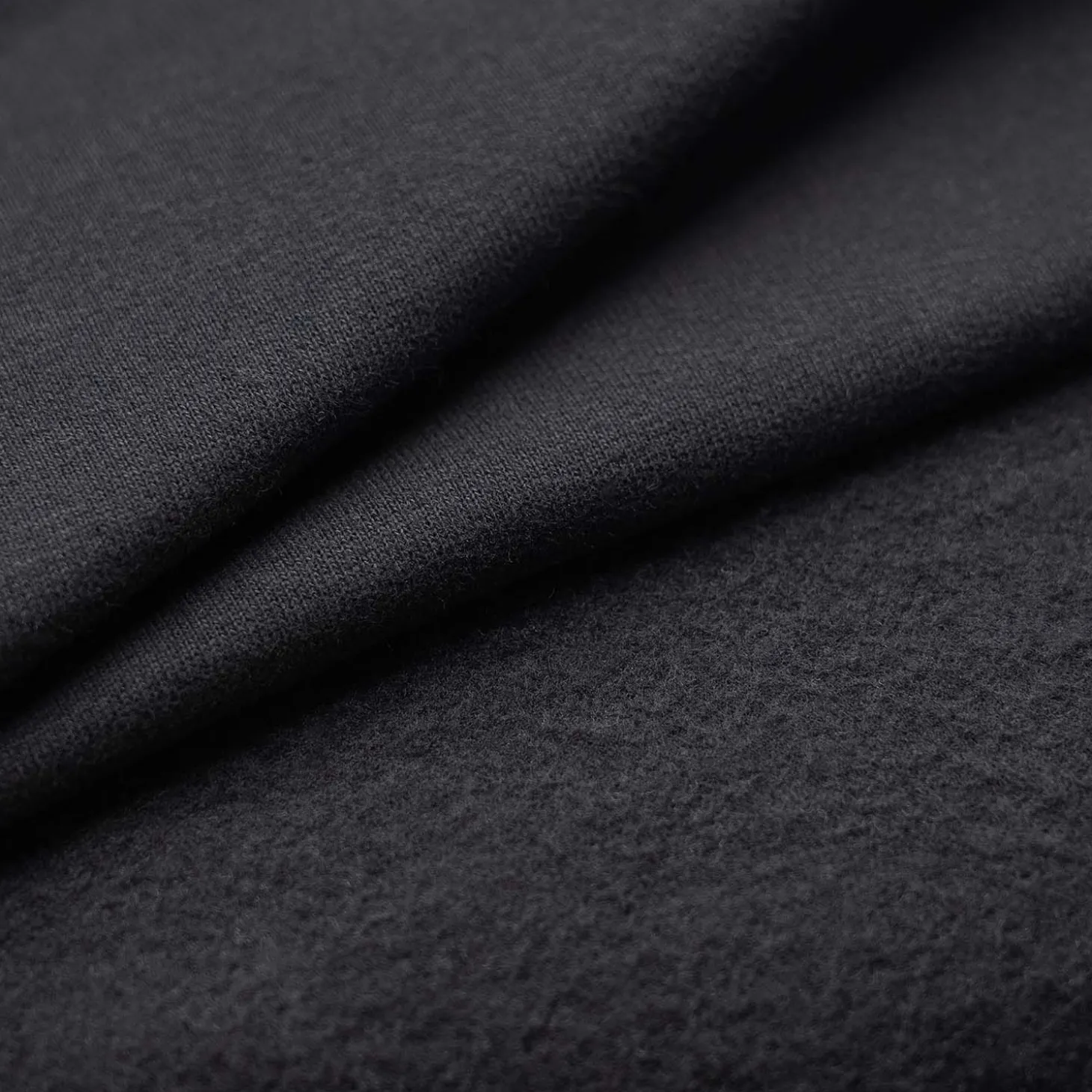 Black Fleece Cuff Trackpant