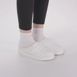 Black Puffer Slip On Shoes