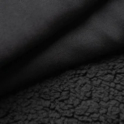Black Sherpa Lined Cuff Trackpant