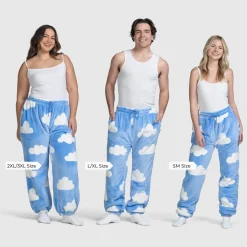 Bright Tie Dye Sherpa Cuffed Pant