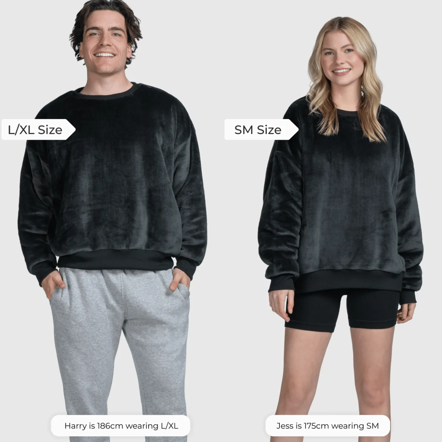 Bright Tie-Dye Sherpa Jumper