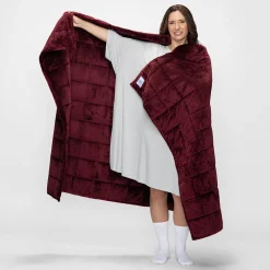 Burgundy Weighted Blanket