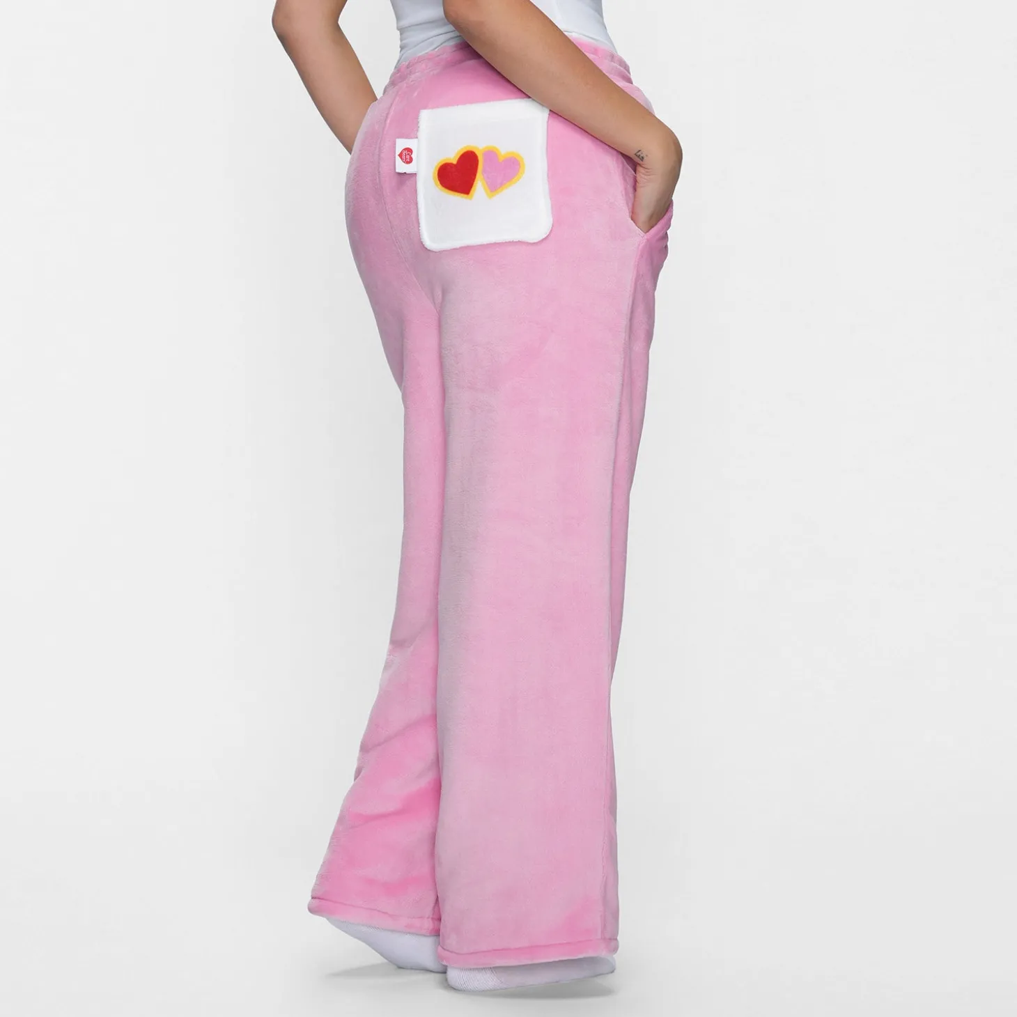 Care Bears™ Love-a-Lot Sherpa Wide Leg Pant Licensed
