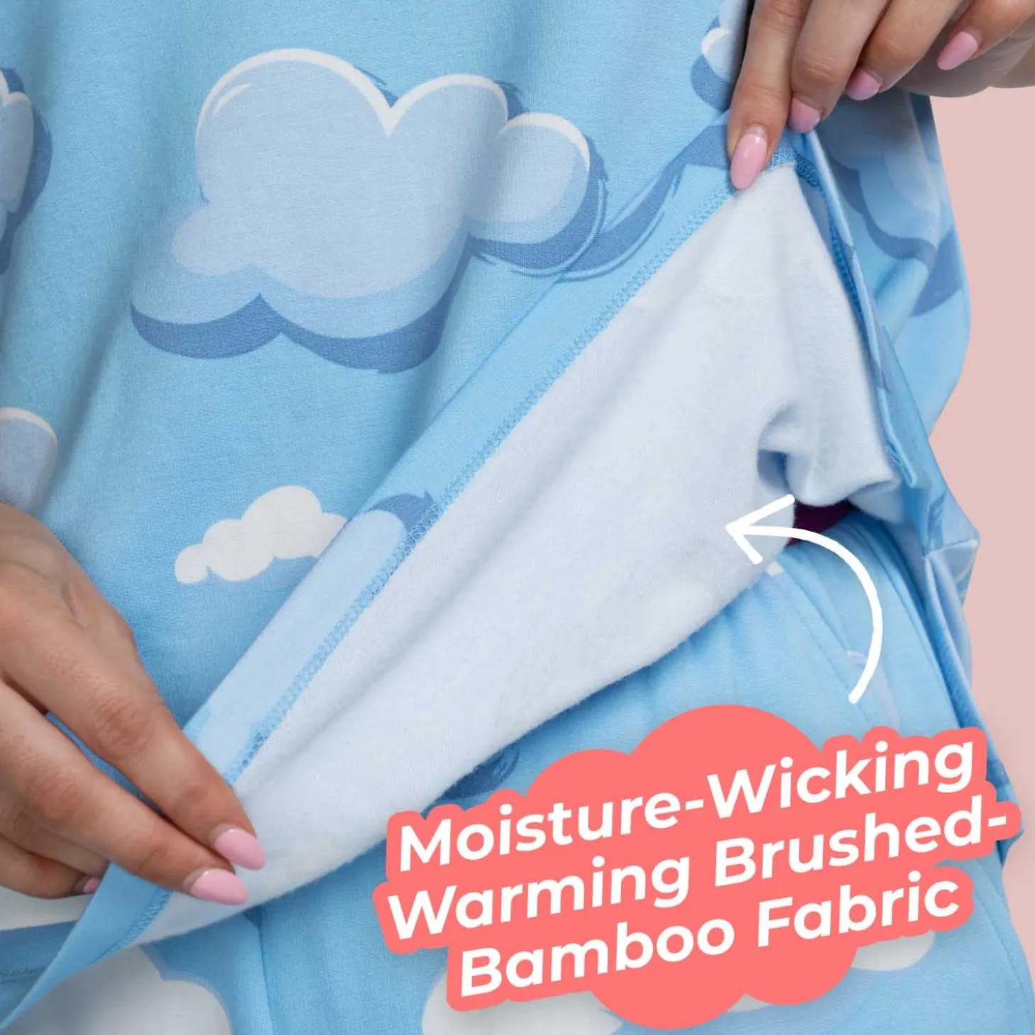Cloud Warming Short Sleeve PJ Top