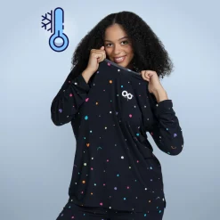 Confetti Cooling Long Sleeve PJ Top