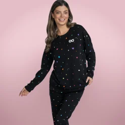Confetti Warming Long Sleeve PJ Top