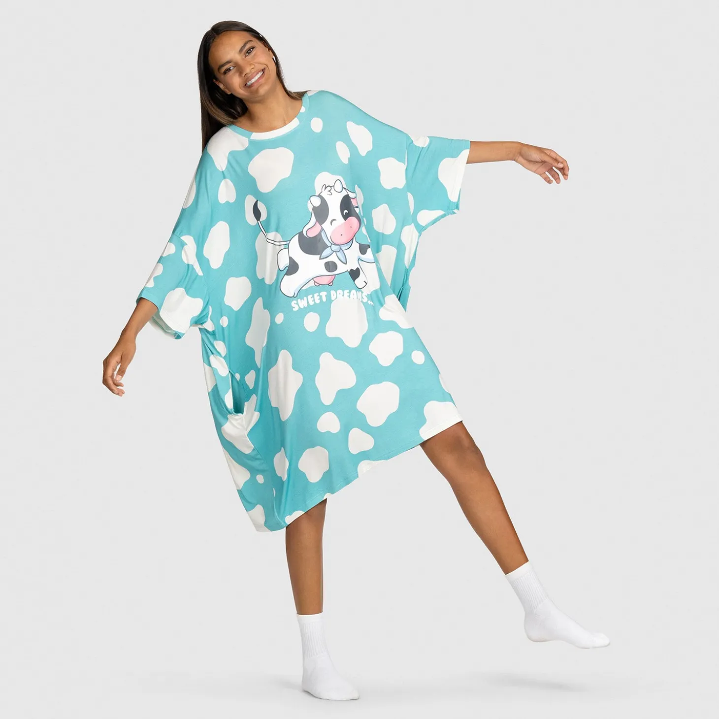 Cow Sleep Tee Nightie