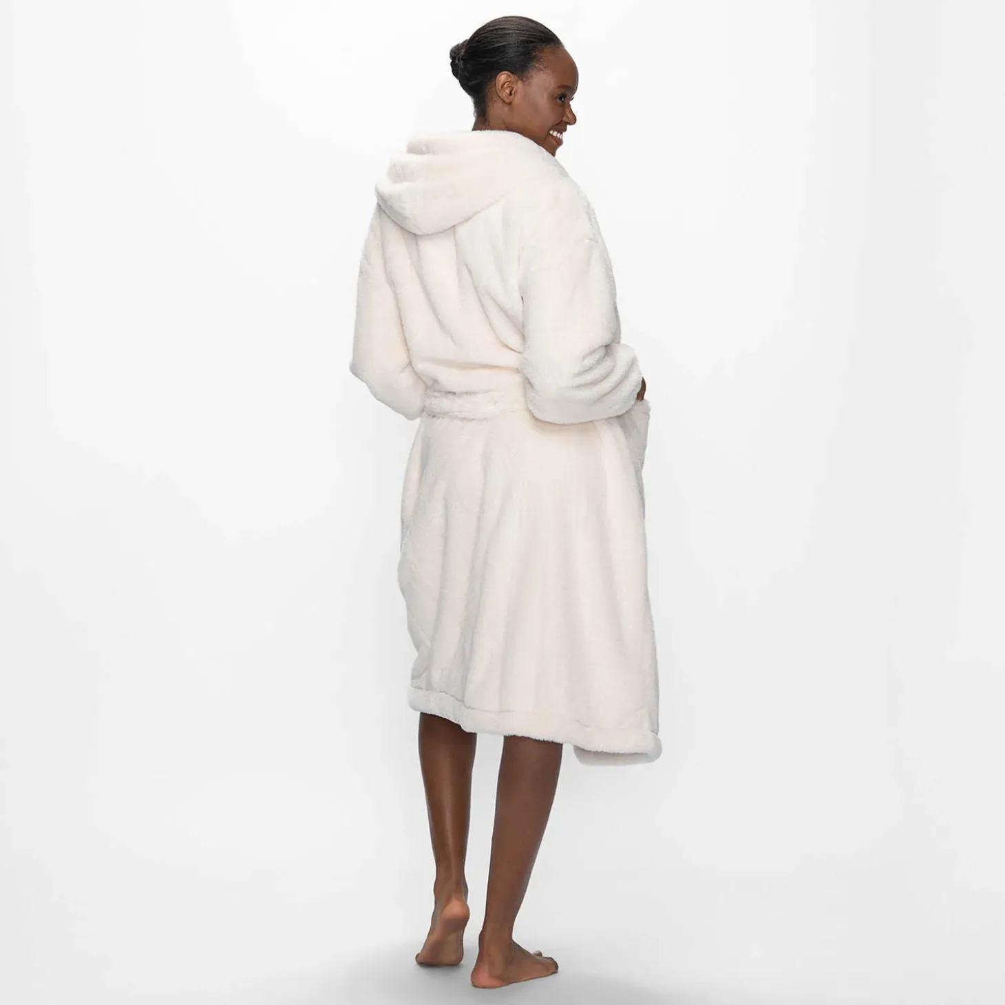 Cream Luxe Luxe Dressing Gown