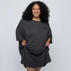 Dark Charcoal Sleep Tee Nightie