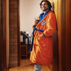 Dragon Ball Super Sherpa Dressing Gown Licensed