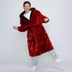 Harry Potter Gryffindor Sherpa Dressing Gown Licensed
