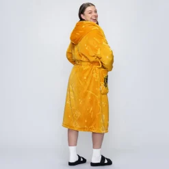 Harry Potter Hufflepuff Sherpa Dressing Gown Licensed