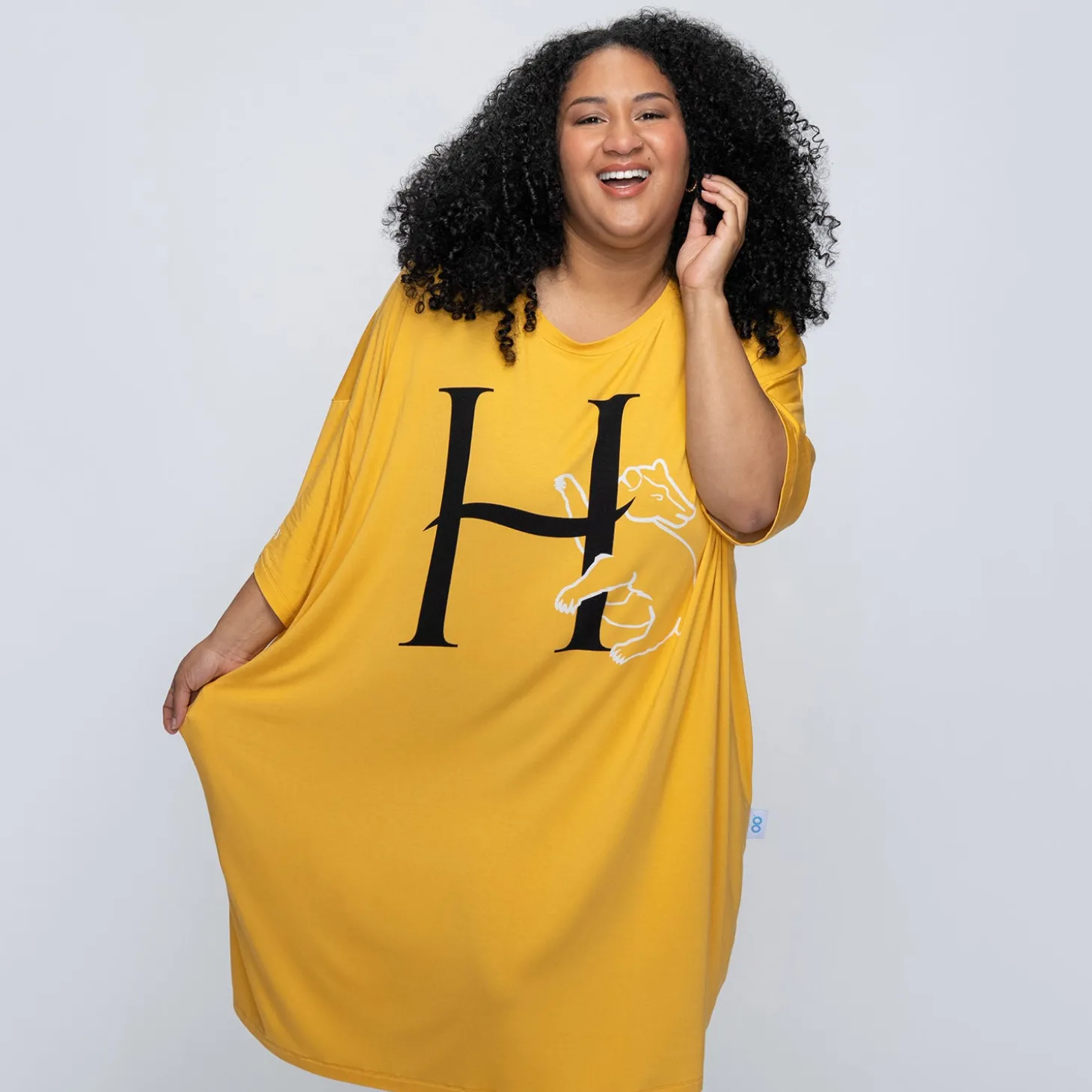 Harry Potter Hufflepuff Sleep Tee Nightie Licensed