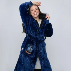 Harry Potter Ravenclaw Sherpa Dressing Gown Licensed