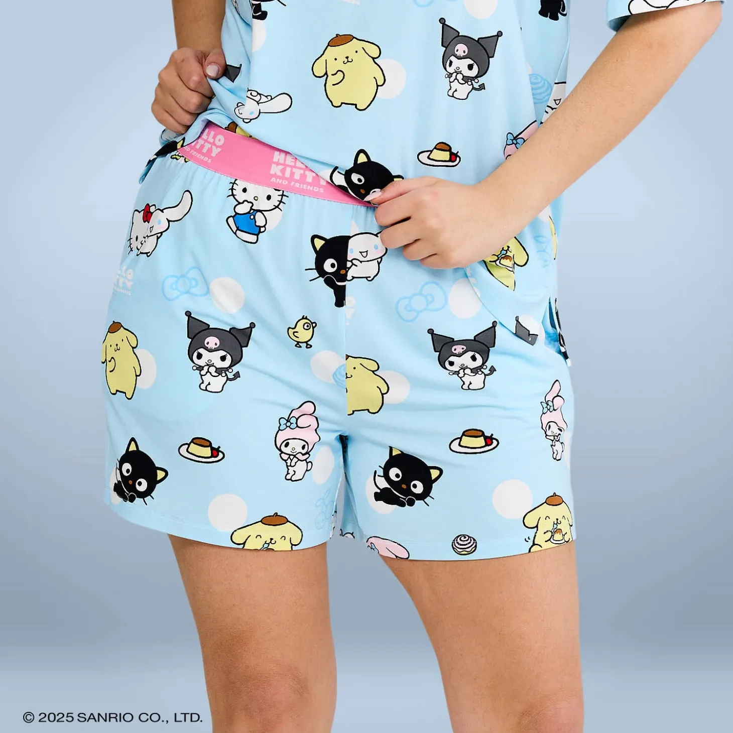Hello Kitty & Friends Cooling PJ Short Licensed
