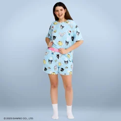 Hello Kitty & Friends Cooling Short Sleeve PJ Top Licensed