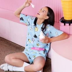 Hello Kitty & Friends Cooling Short Sleeve PJ Top Licensed