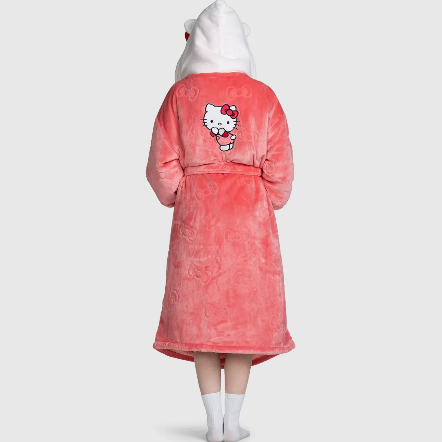 Hello Kitty Sherpa Dressing Gown Licensed