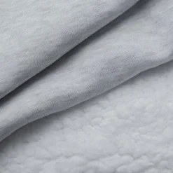 Light Grey Marle Sherpa Lined Cuff Trackpant