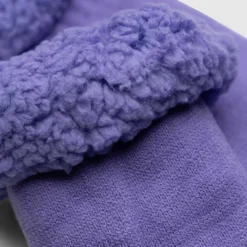Lilac Sherpa Socks