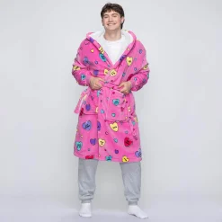 Love Candy Sherpa Dressing Gown