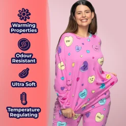 Love Candy Warming Long Sleeve PJ Top
