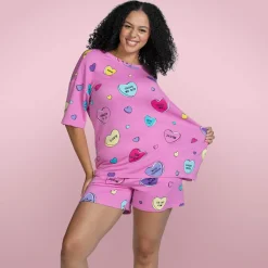 Love Candy Warming Short Sleeve PJ Top