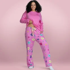 Love Candy Warming Wide Leg PJ Bottom