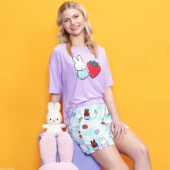 Miffy Fruit Cooling Short Sleeve PJ Top Licensed