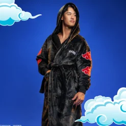 Naruto Itachi Akatsuki Sherpa Dressing Gown Licensed