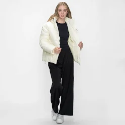 Off White Puffer Jacket