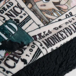 ONE PIECE Wanted Poster Sherpa Blanket Licensed