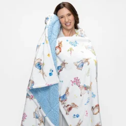 Peter Rabbit Sherpa Blanket Licensed