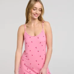 Pink Cherry Strappy Nightie