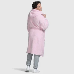 Pink Fluffy Dressing Gown