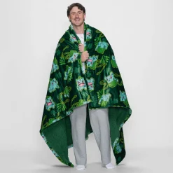 Pokémon Bulbasaur Sherpa Blanket Licensed