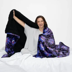 Pokémon Gengar Sherpa Blanket Licensed