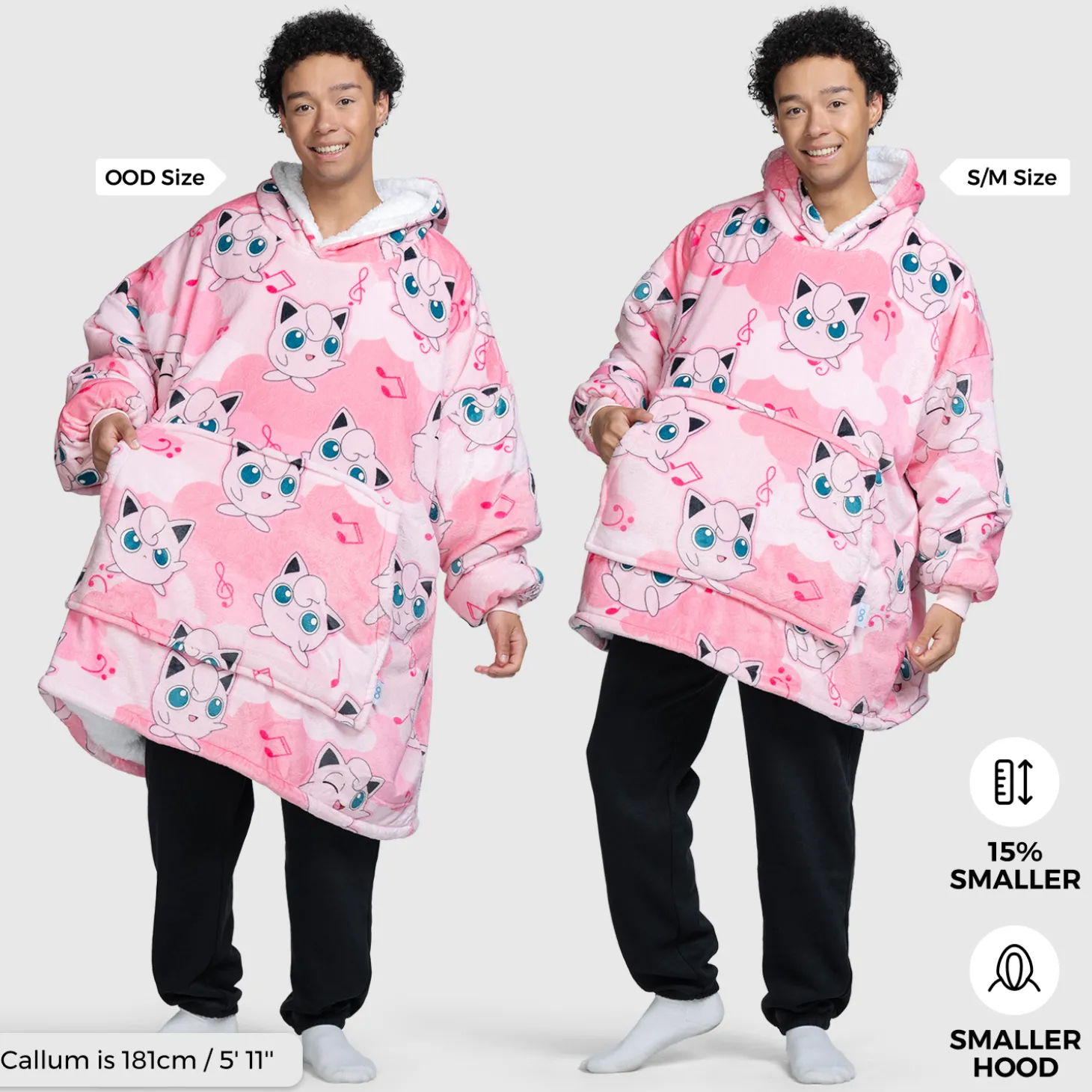 Pokémon Jigglypuff Oodie™ Original Licensed