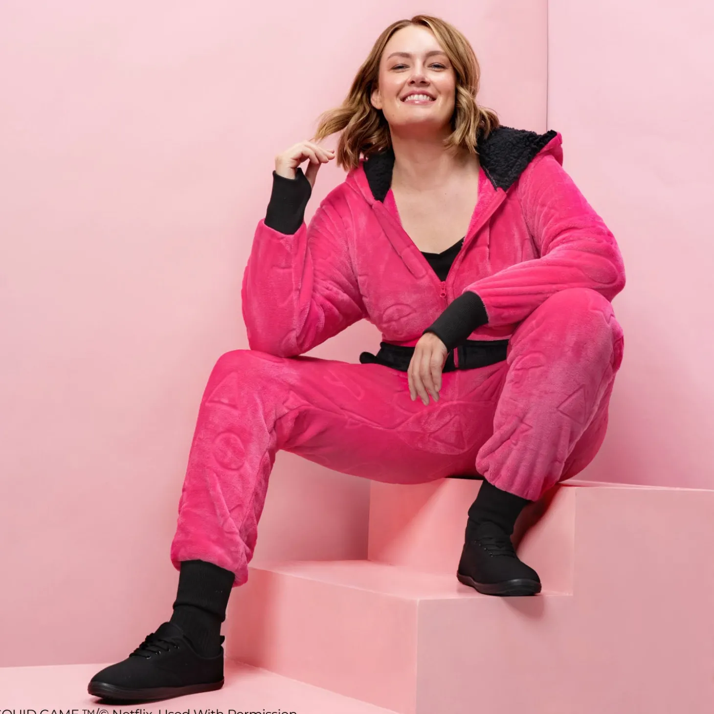 Squid Game Guard All-In-One Onesie Licensed