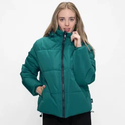 Teal Puffer Jacket