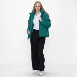 Teal Puffer Jacket