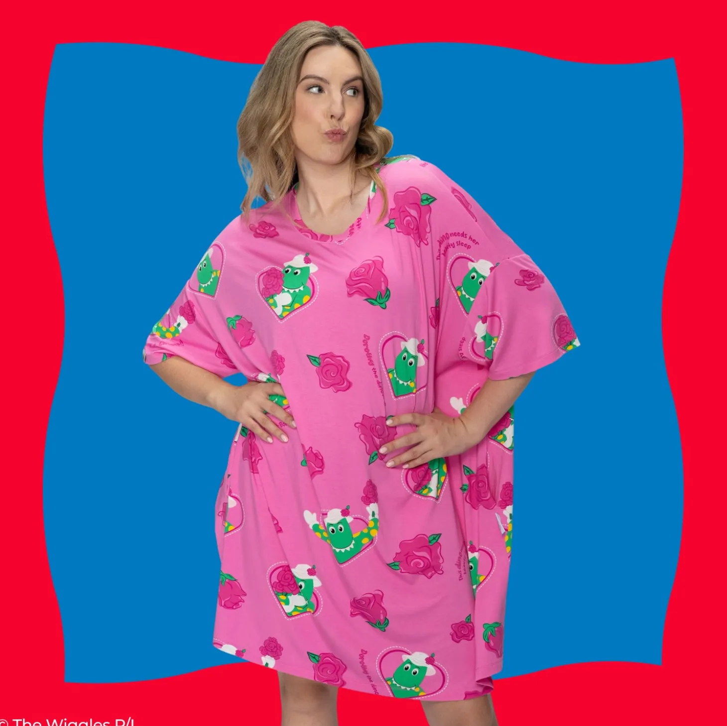 Wiggles Sleep Tee Nightie Licensed